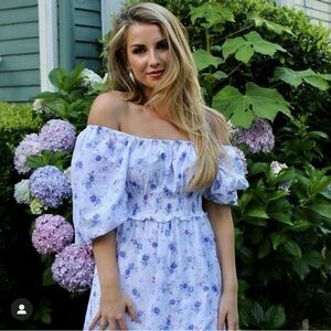 LoveShackFancy X Target | Gemma Puff Sleeve Maxi Dress | Size S